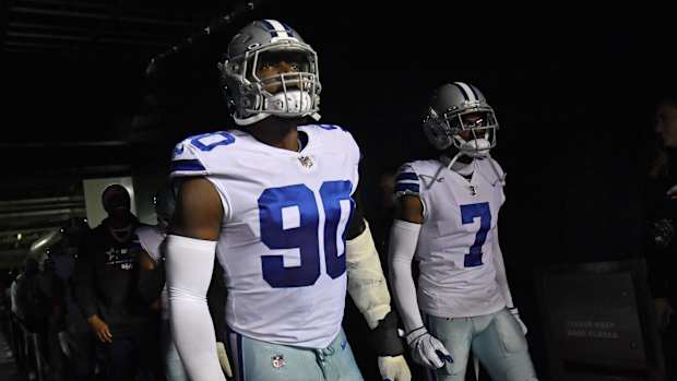 Dallas Cowboys DE DeMarcus Lawrence and CB Trevon Diggs